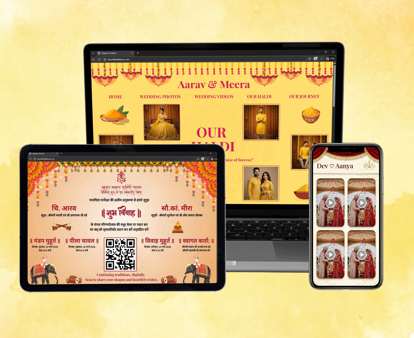 Yadaash marriage digital wedding album service
