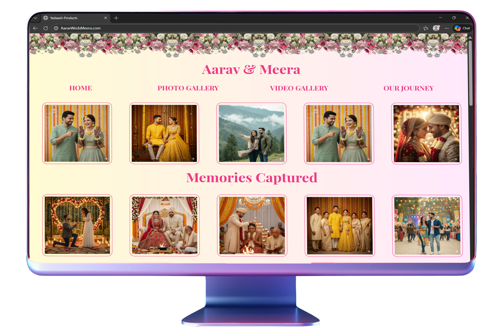 Story-style cinematic wedding gallery India