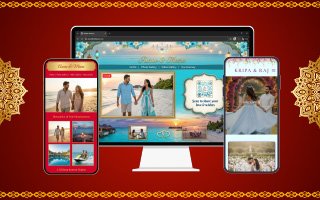 Showcase love story in digital wedding album