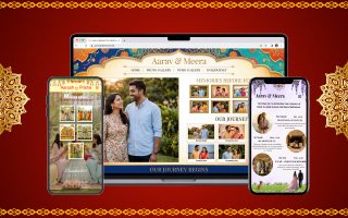 Mobile first wedding album design India