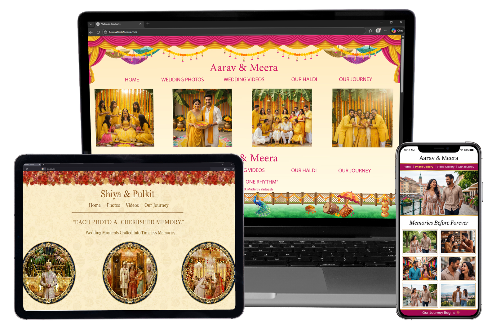 E-Shagun digital gifting feature in Yadaash album