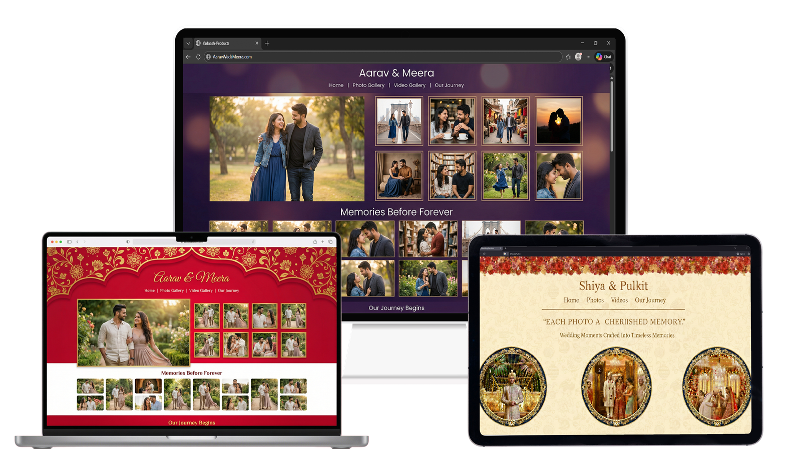 Growing digital wedding album anniversaries milestones